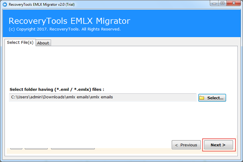 view the folder path or location