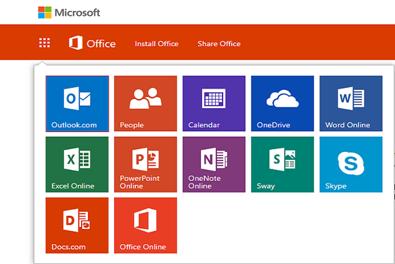 open office365 account to see migrated data