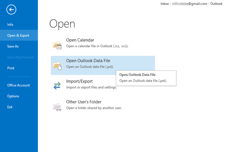 export resultant data files in microsoft outlook